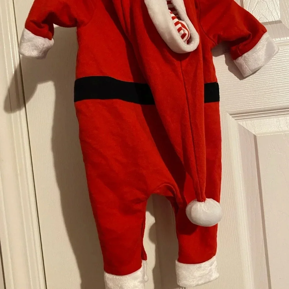 Cat and Jack Hooded Santa Outfit
